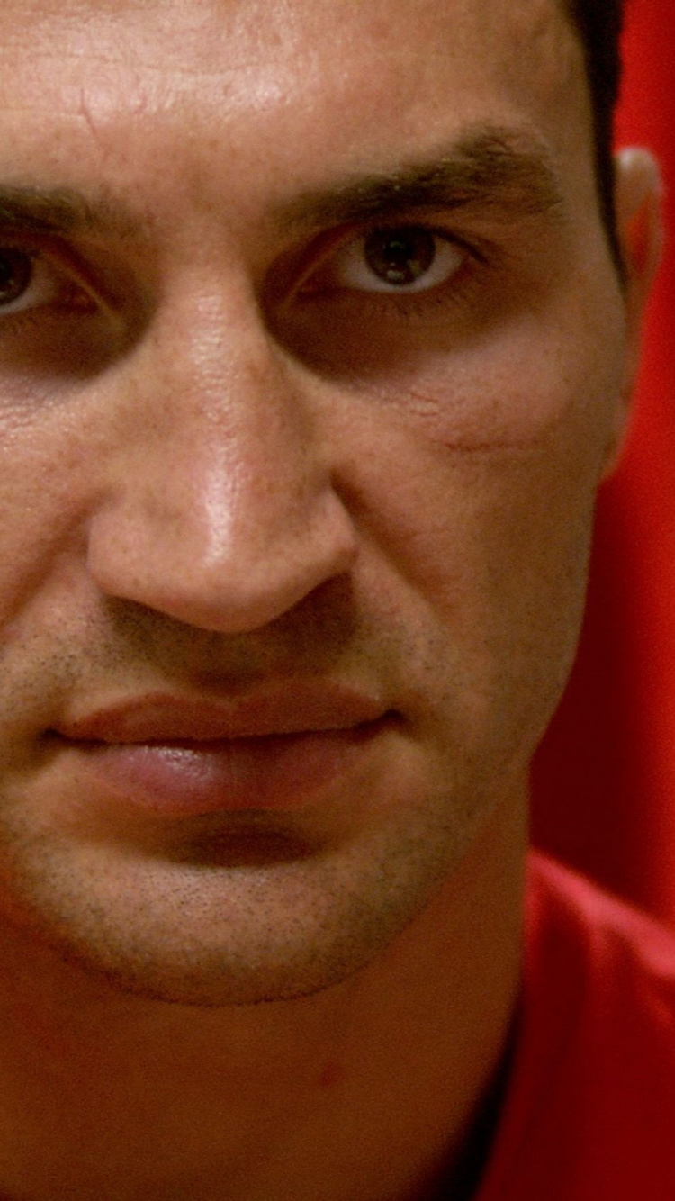 Обои бокс, тяжеловес, лоб, щека, нос в разрешении 750x1334