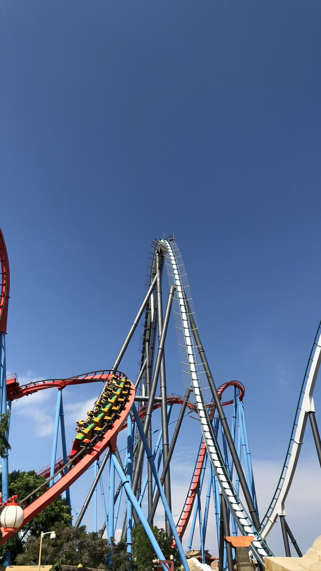 Обои горки, достопримечательность, природа, синий, забава в разрешении 1080x1920