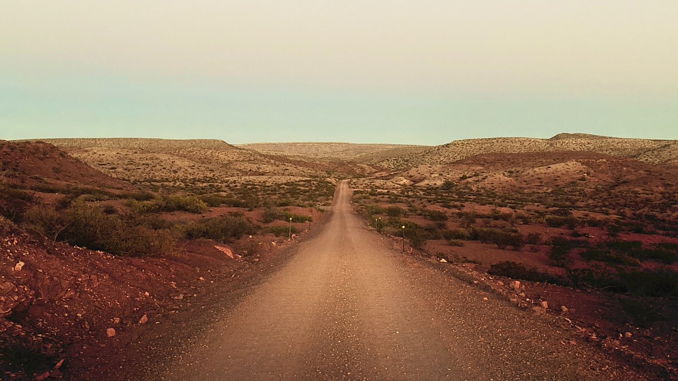 Обои небо, дорога, пейзаж, экорегион, инфраструктура в разрешении 1366x768