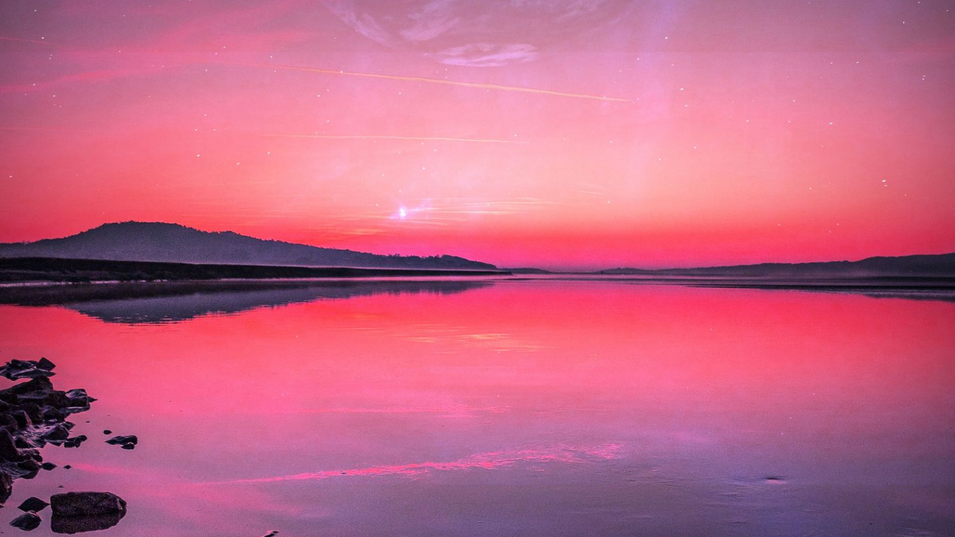 Обои природа, земля, море, висгун - социальная сеть, вода в разрешении 1366x768