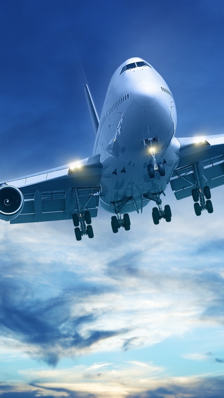 Обои авиакомпания, самолет, авиабилет, авиация, воздушное путешествие в разрешении 720x1280