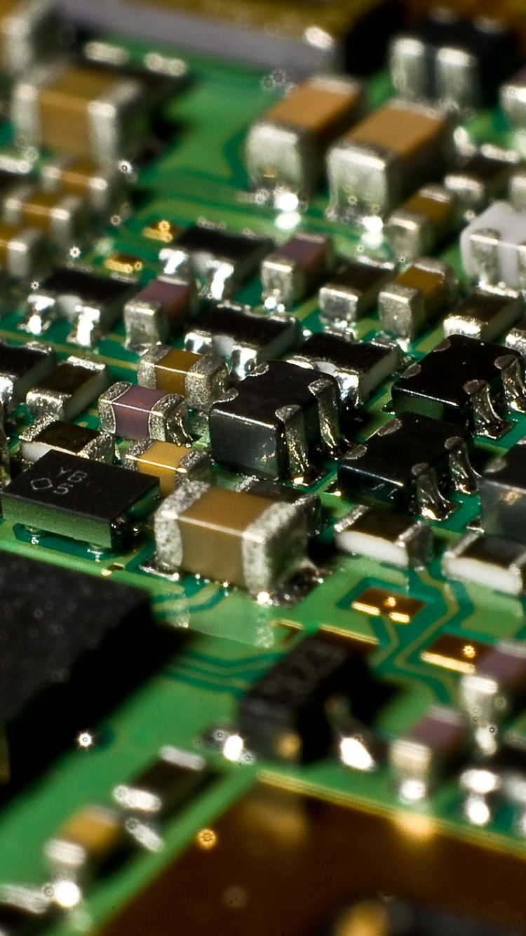 Обои электроника, электронная техника, электронный компонент, компонент схема, электрические сети в разрешении 750x1334