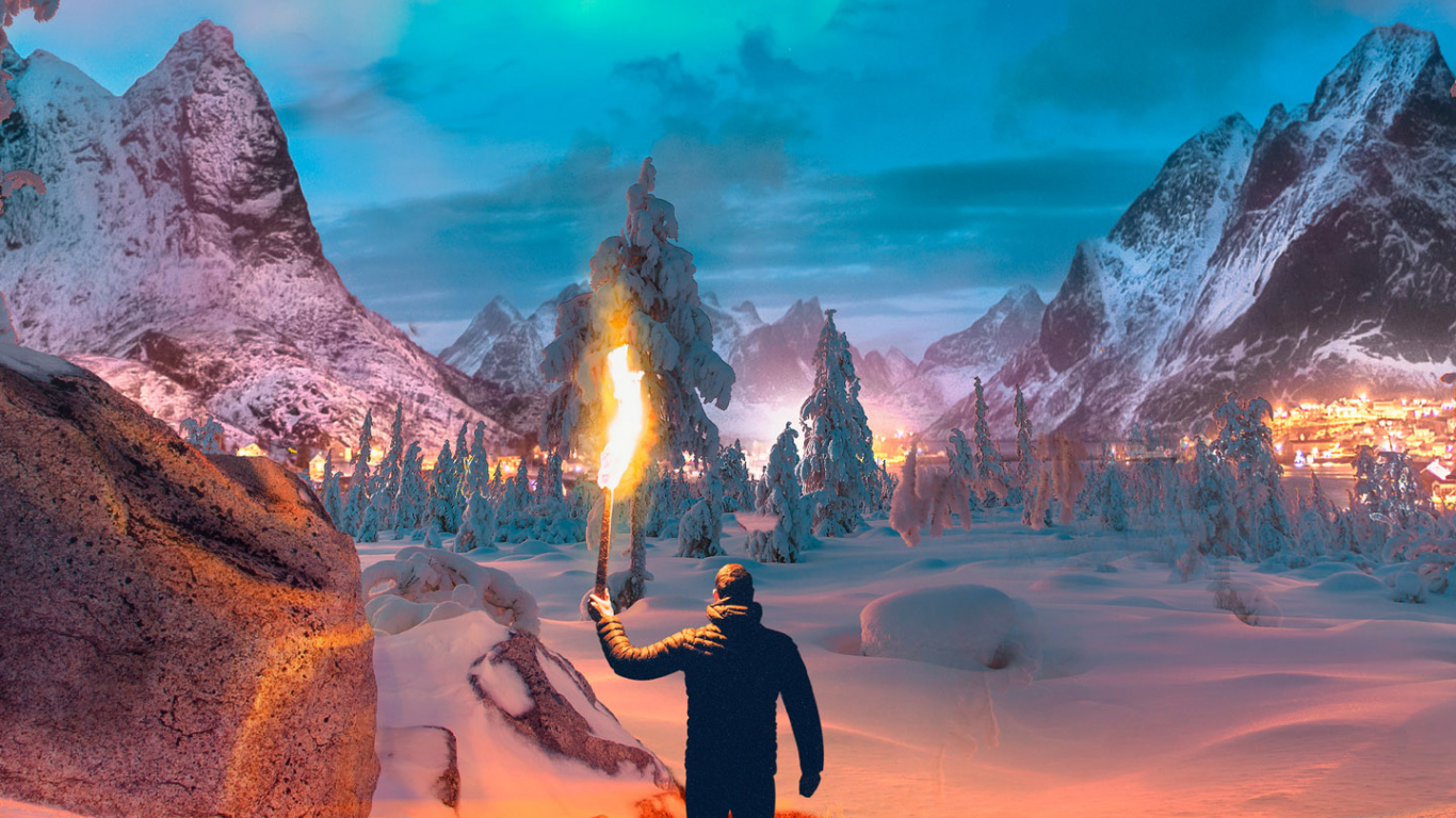 Обои приключения, атмосфера, облако, мир, природа в разрешении 1366x768