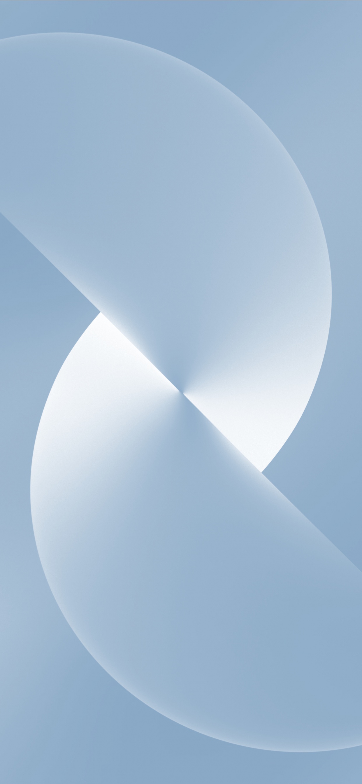 Обои Сьерра Блю, яблоко, iOS 15, свет звезд, склон в разрешении 1242x2688