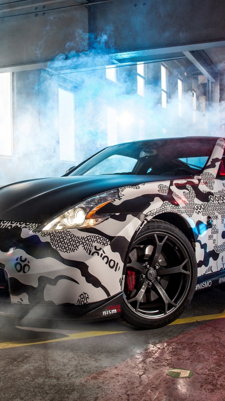 Обои авто, Ниссан, спорткар, нисмо, колесо в разрешении 720x1280