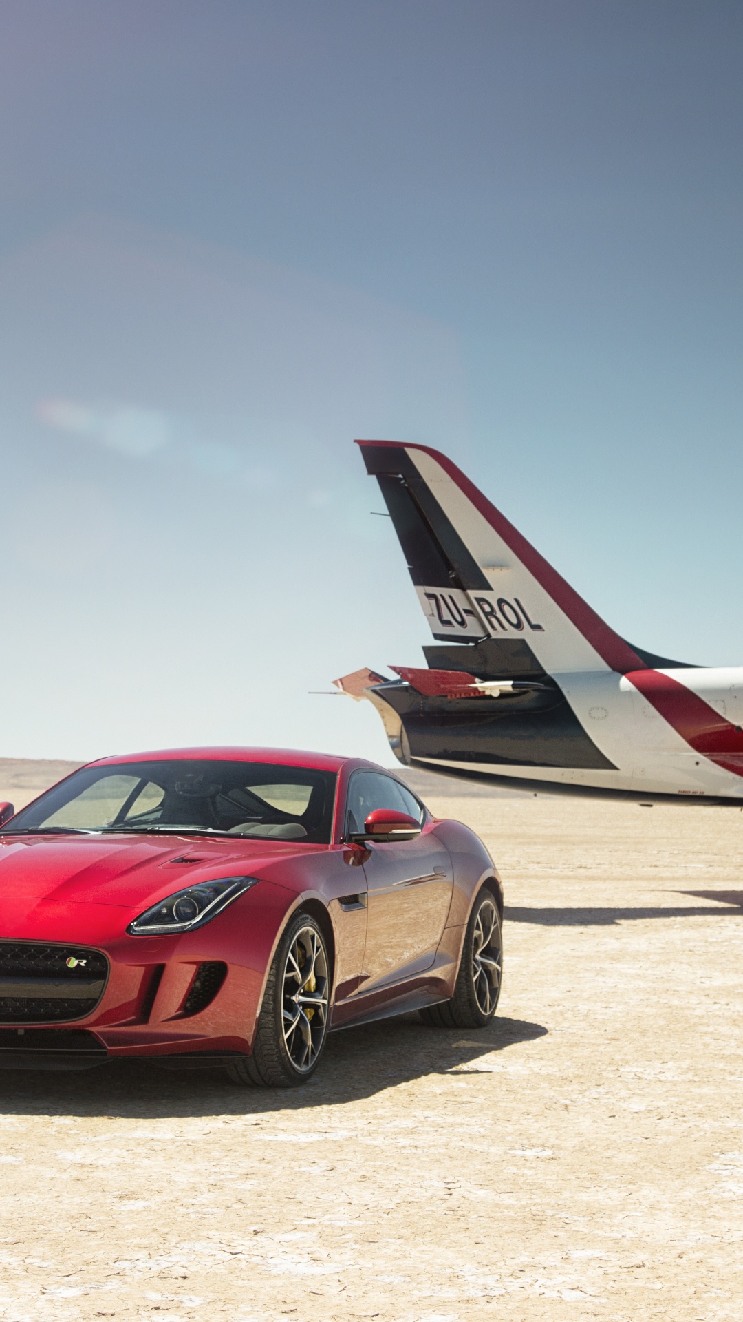 Обои Ягуар, авто, спорткар, суперкар, самолет в разрешении 1080x1920