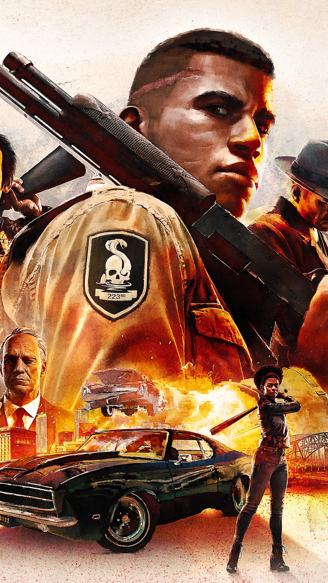 Обои мафия, mafia 3, мафия 3, мафия 3 окончательное издание, окончательное издание мафии в разрешении 1080x1920