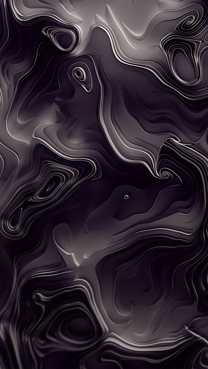 Обои узор, дизайн, монохромный, черный, черный и белый в разрешении 720x1280