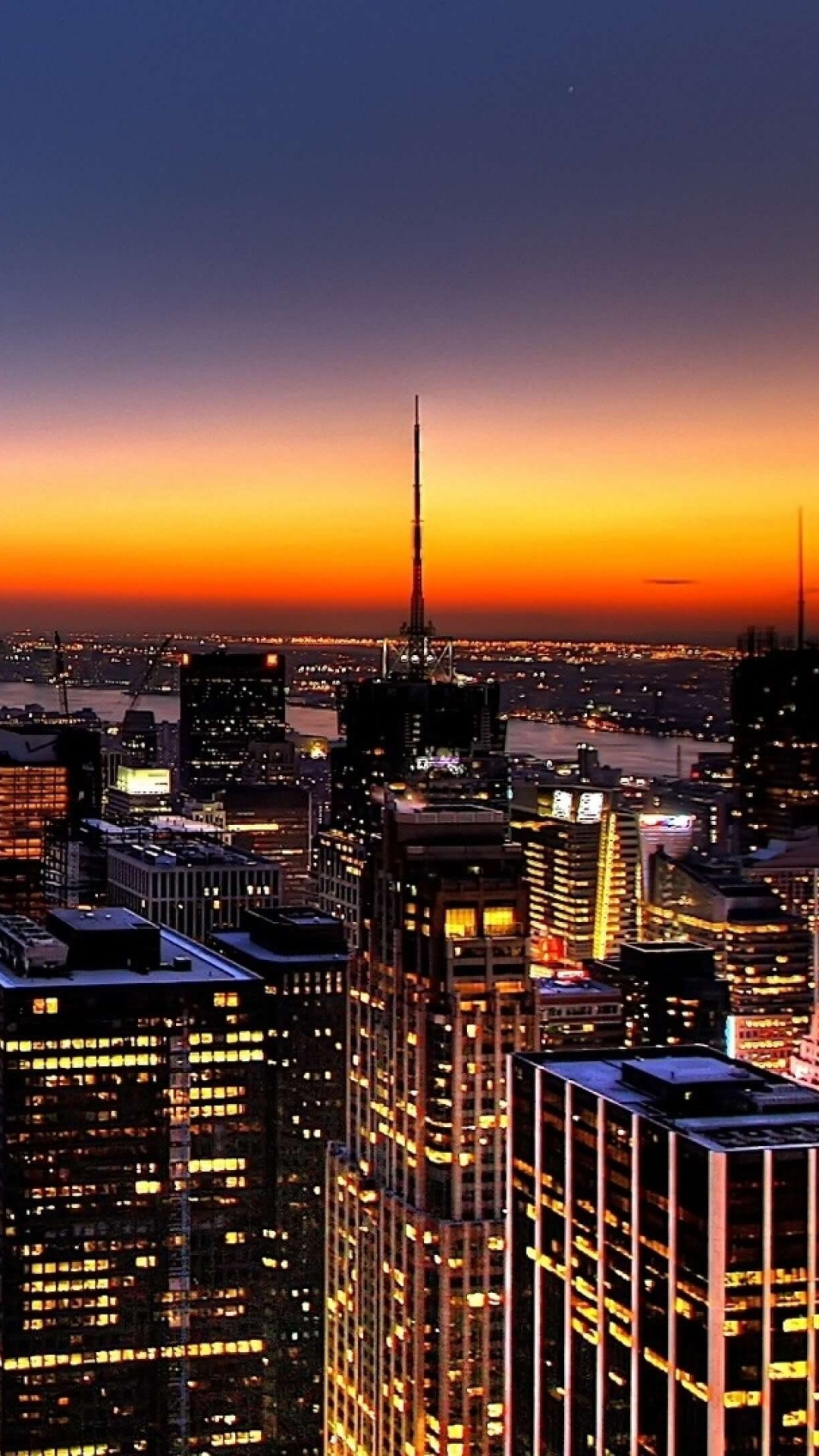 Обои НьюЙорк, город, городской пейзаж, городской район, метрополия в разрешении 1080x1920