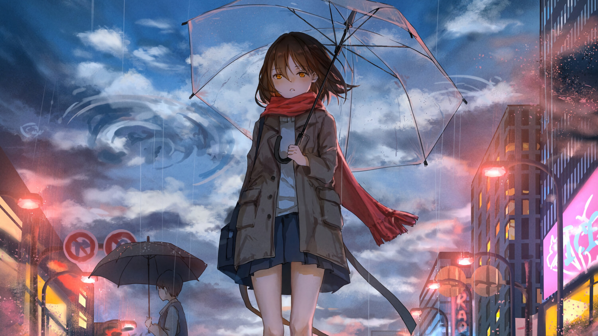 Обои аниме, компьютерная игра, иллюстрация, Цифровой композитинг, игры в разрешении 1920x1080