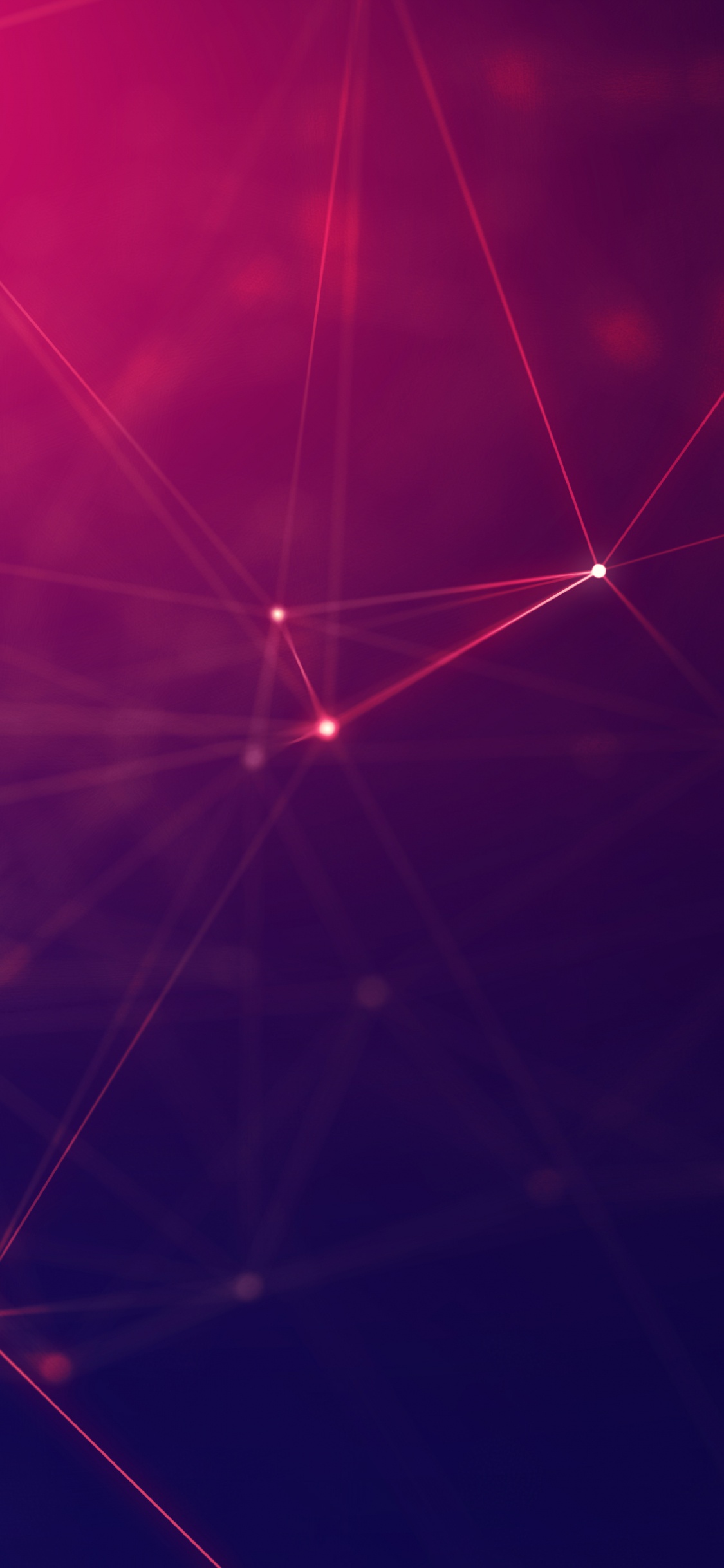 Обои синий, свет, красный цвет, пурпур, линия в разрешении 1125x2436