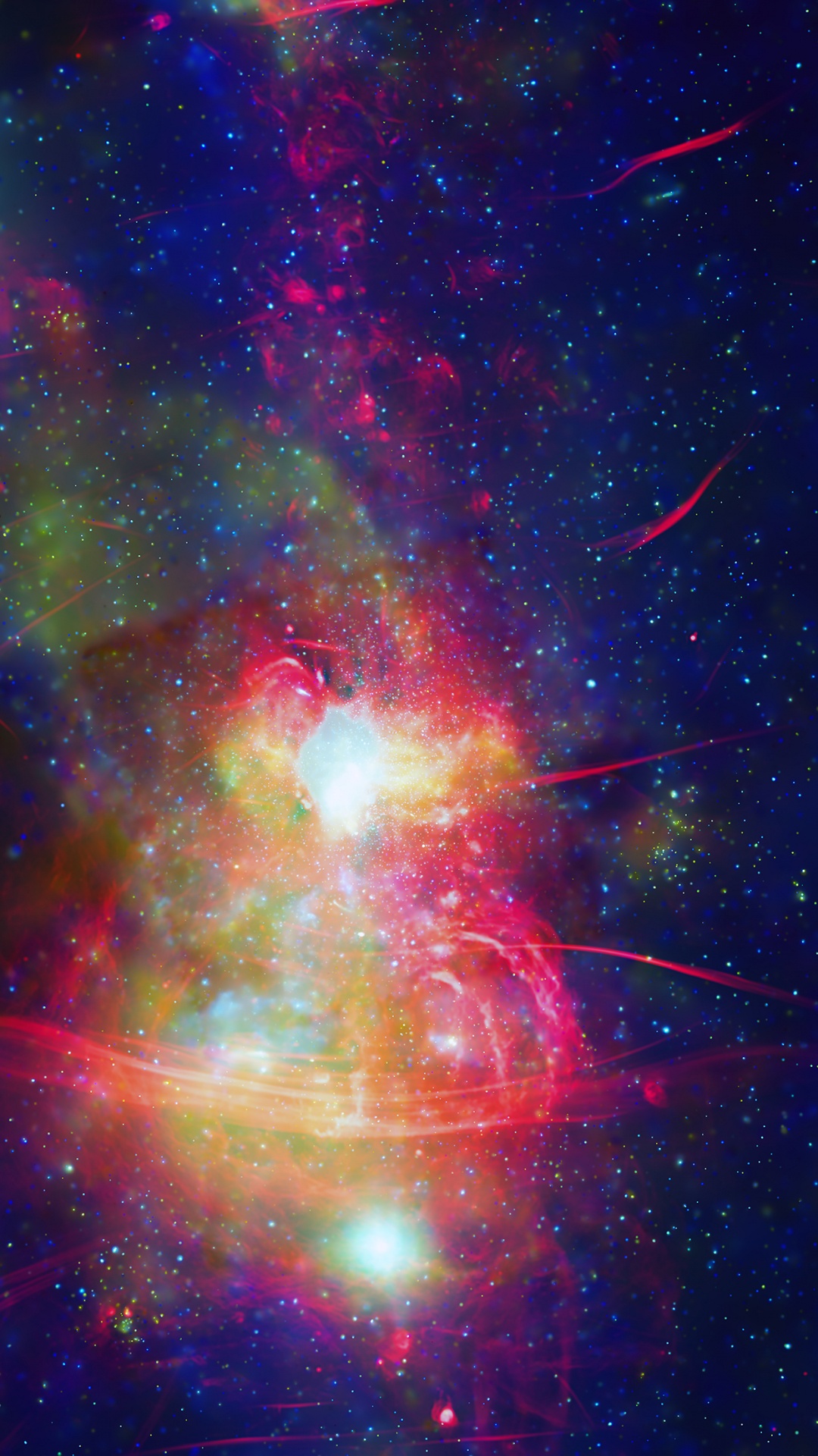 Обои атмосфера, Галактика, туманность, астрономический объект, звезда в разрешении 1080x1920