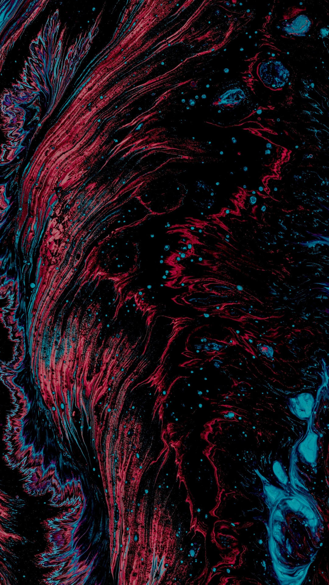 Обои вода, художественная краска, ткань, жидкий, живопись в разрешении 1080x1920