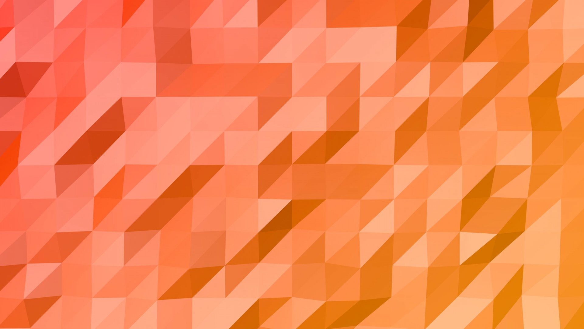 Обои полигон, Апельсин, персик, узор, линия в разрешении 1920x1080