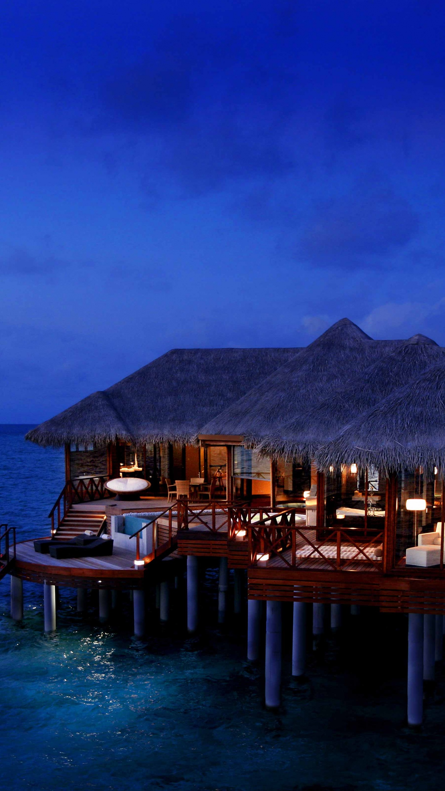 Обои Тза, прибежище, море, океан, тропическая зона в разрешении 1440x2560