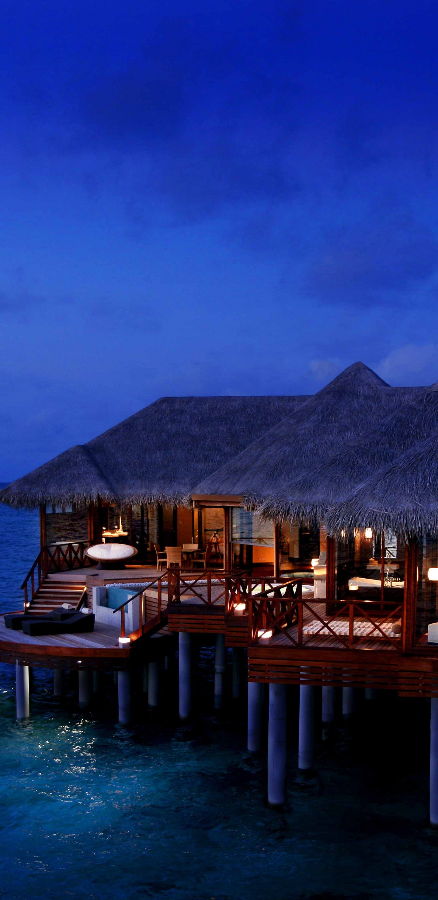 Обои Тза, прибежище, море, океан, тропическая зона в разрешении 1440x2960