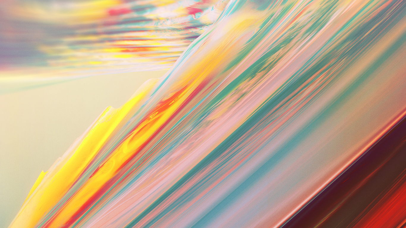 Обои OnePlus 5, OnePlus, смартфон, андроид, красочность в разрешении 1366x768