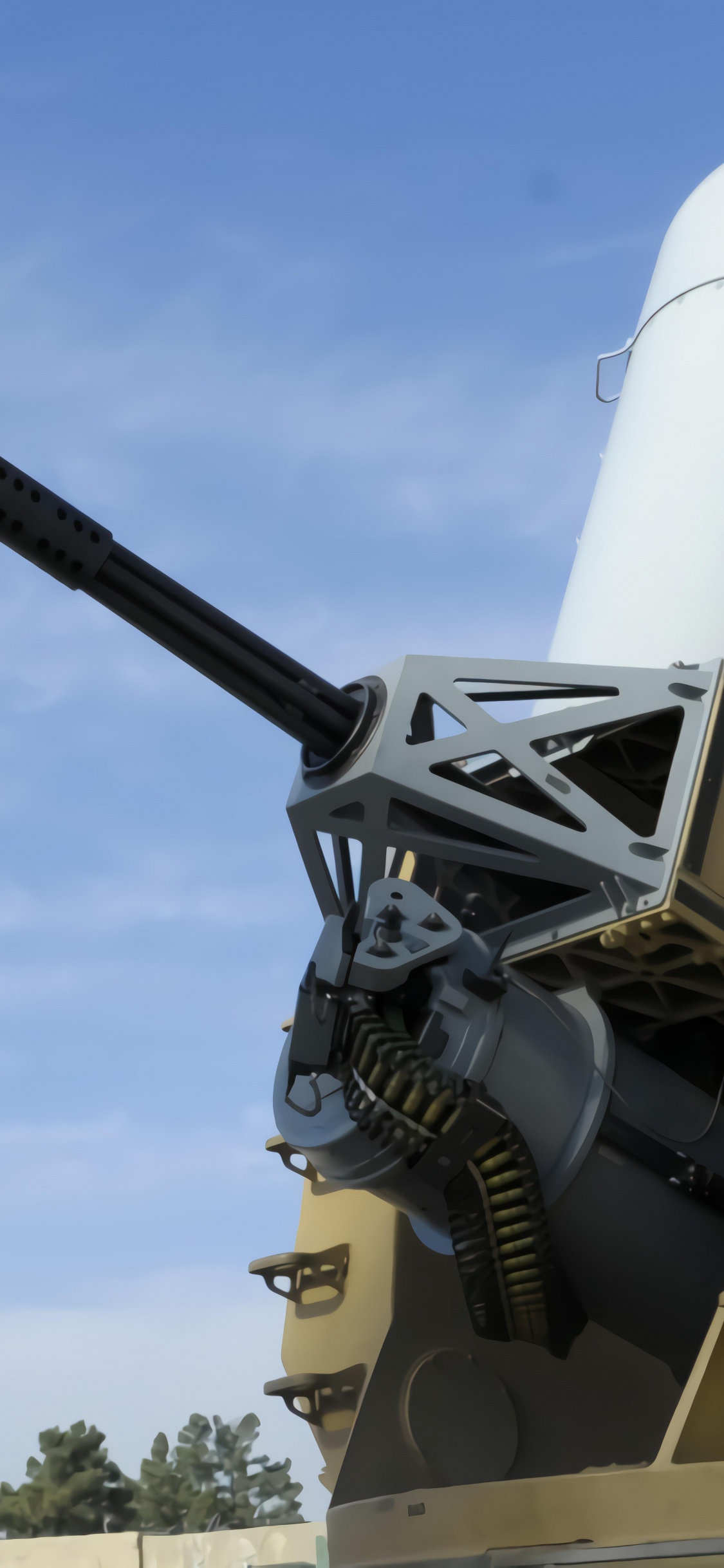 Обои c система защиты от таранов, противодействие реактивной артиллерии и минометам, система, зенитная война, самоходная артиллерия в разрешении 1125x2436