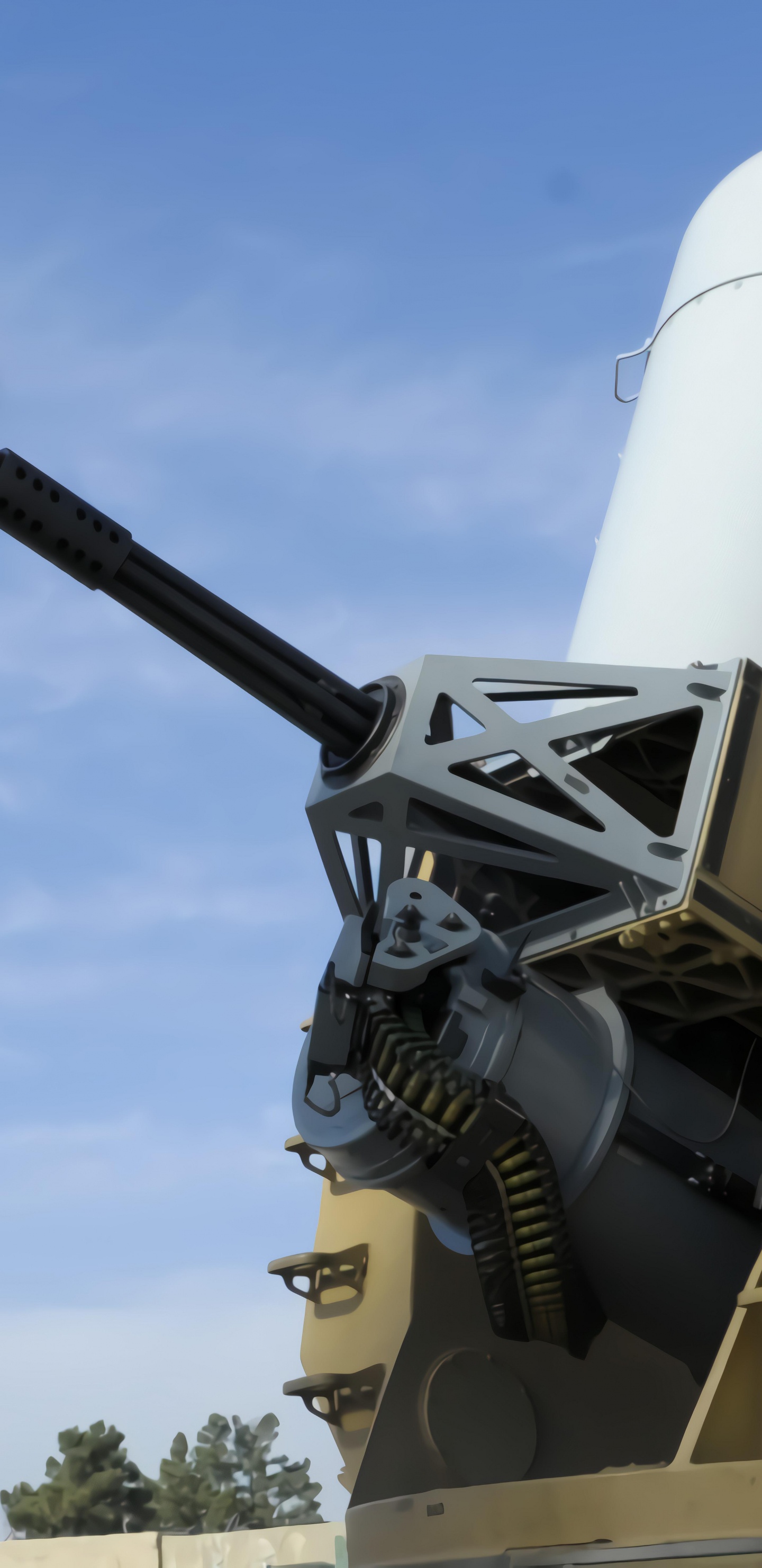 Обои c система защиты от таранов, противодействие реактивной артиллерии и минометам, система, зенитная война, самоходная артиллерия в разрешении 1440x2960