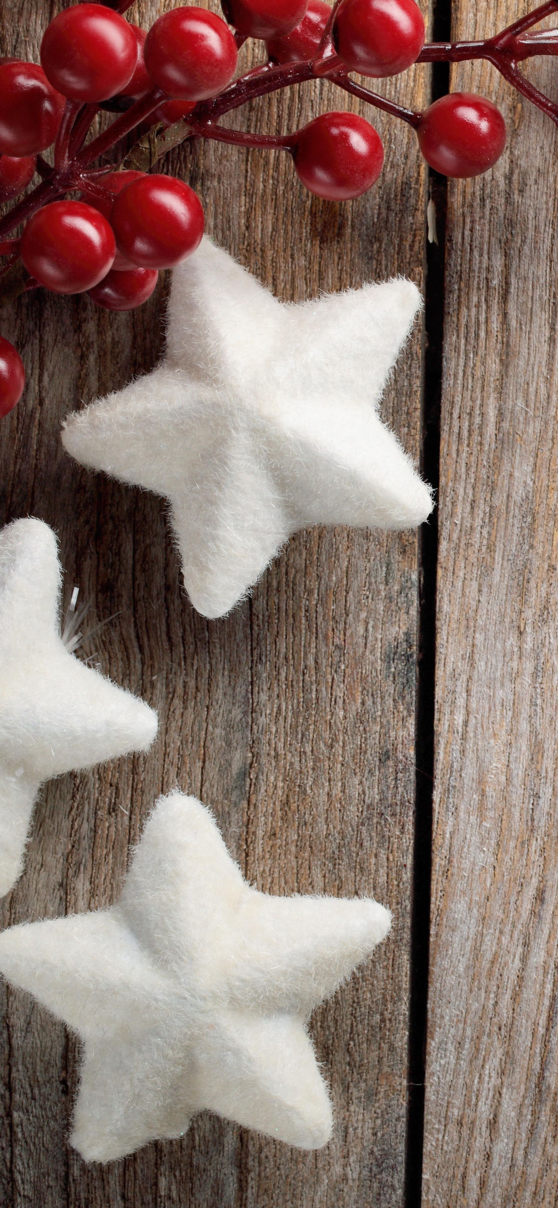 Обои Рождественский день, Рождественские украшения, рождественский орнамент, Рождество, древесина в разрешении 1125x2436