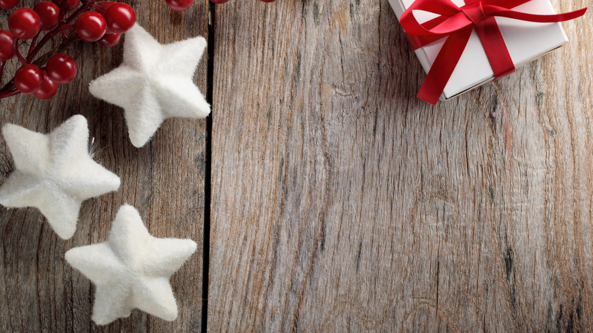 Обои Рождественский день, Рождественские украшения, рождественский орнамент, Рождество, древесина в разрешении 1920x1080