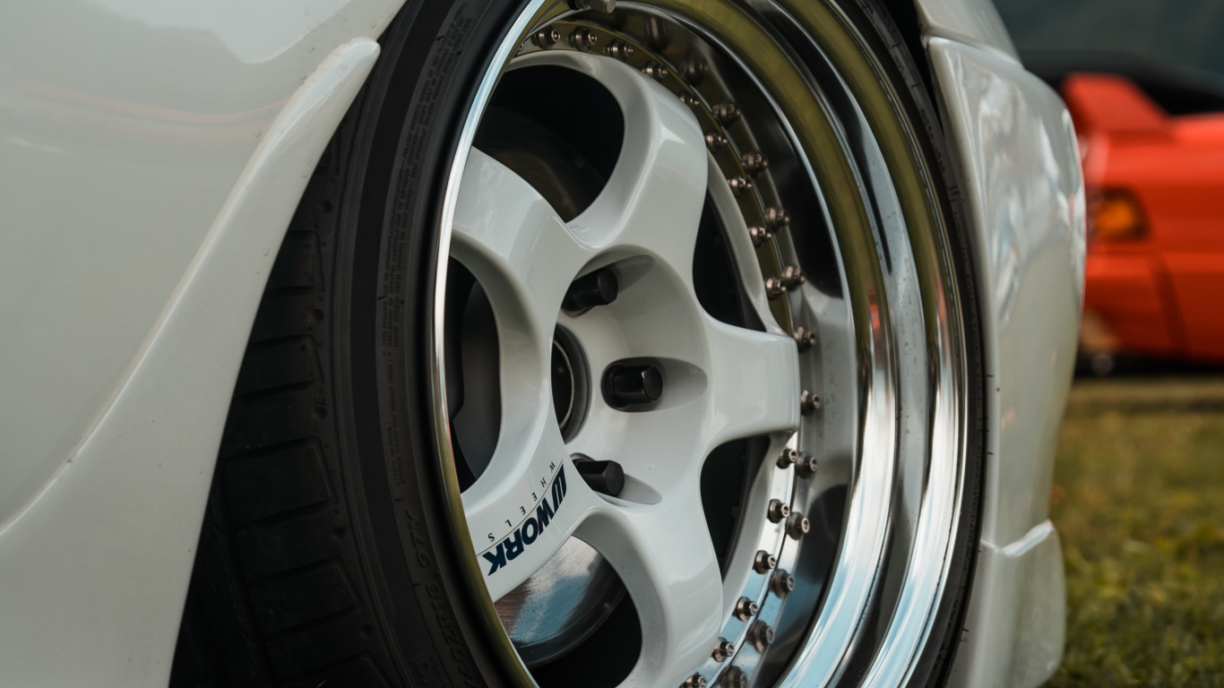 Обои обод, Литые диски, шина, колесо, автомобильные шины в разрешении 1366x768