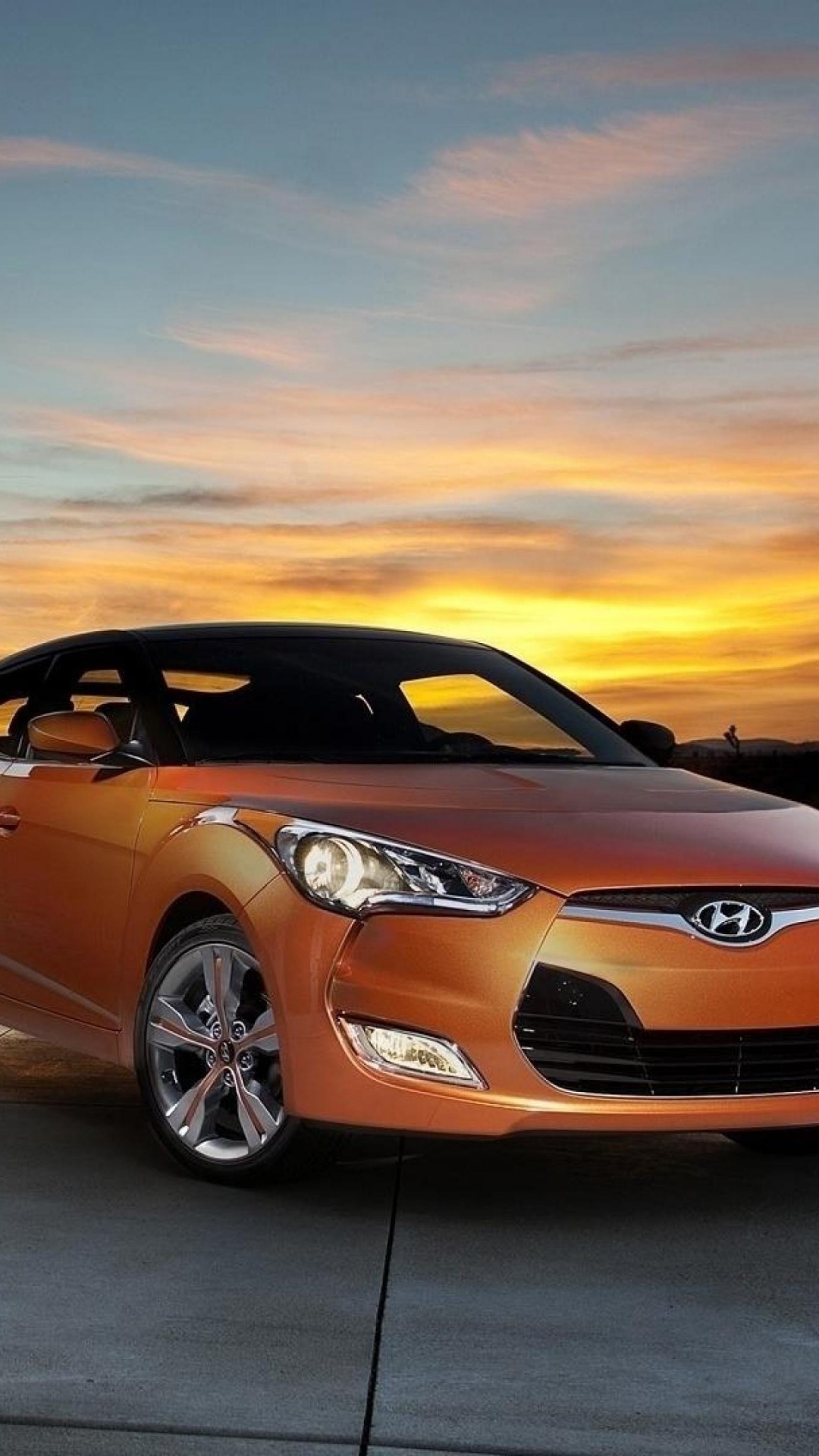 Обои Хундай 2012 Года Veloster, Hyundai, авто, Хюндай Veloster В 2014, кузов купе в разрешении 1080x1920