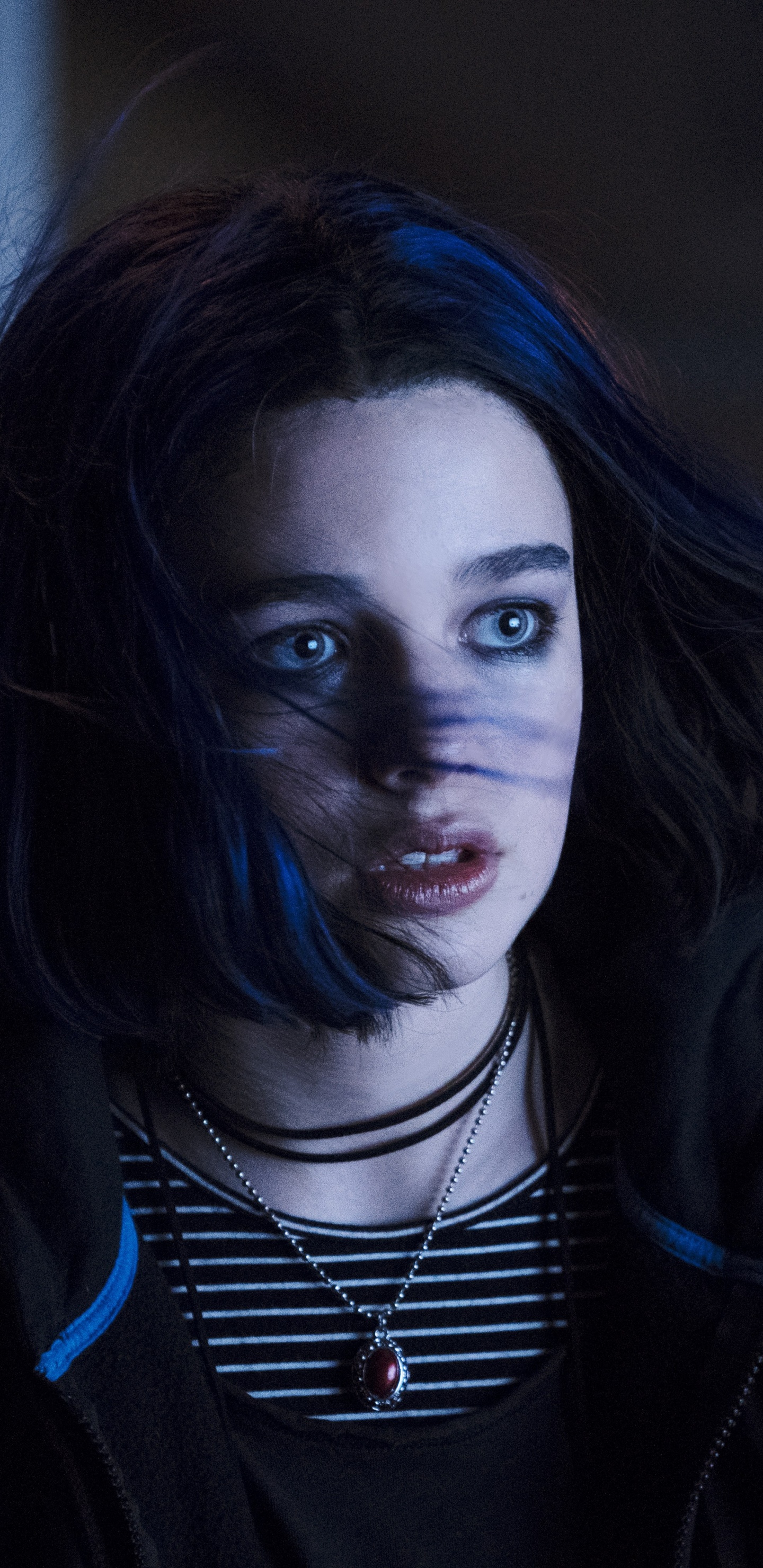 Обои ворон, Дик Грейсон, Зверь Мальчик, Звездный огонь, юные титаны в разрешении 1440x2960