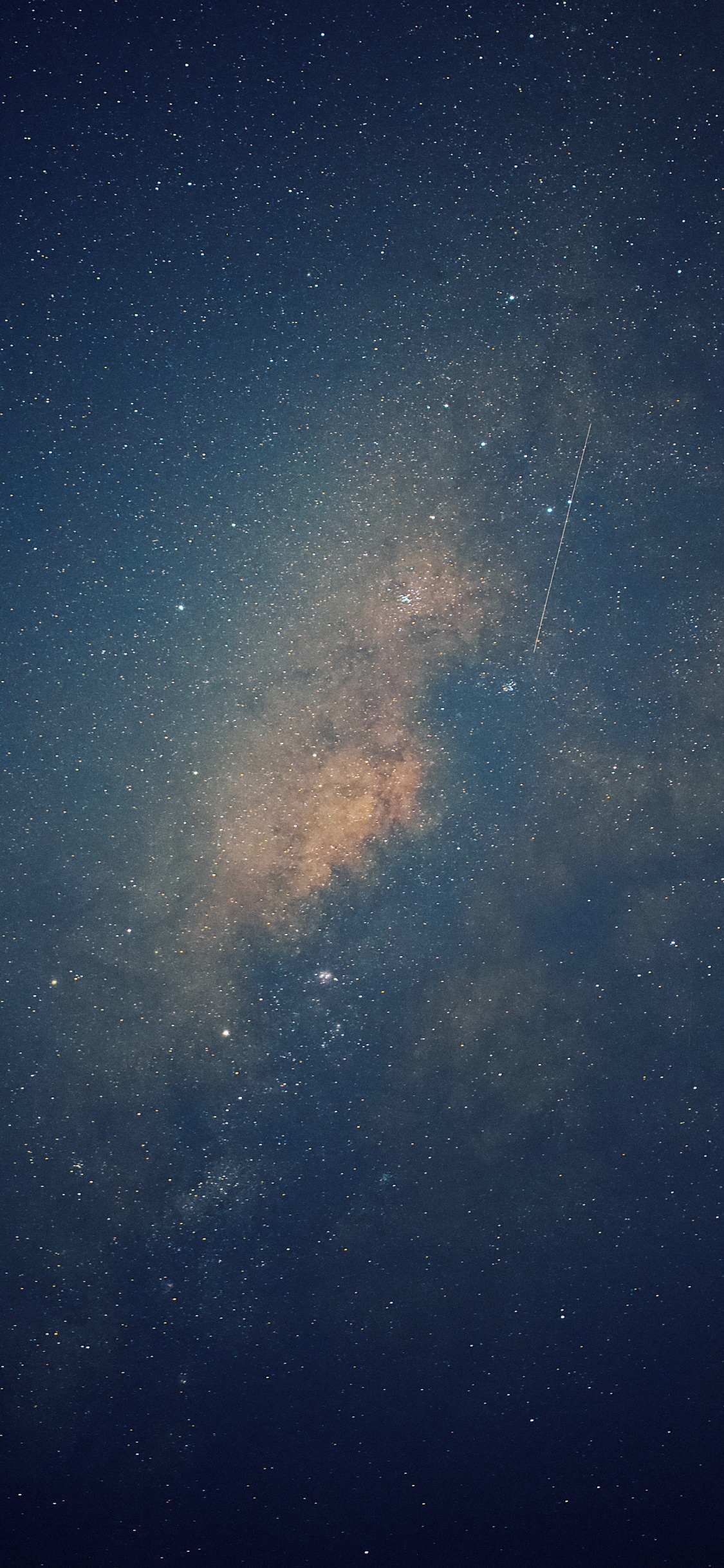 Обои атмосфера, Млечный Путь, звезда, космос, Астрономия в разрешении 1125x2436