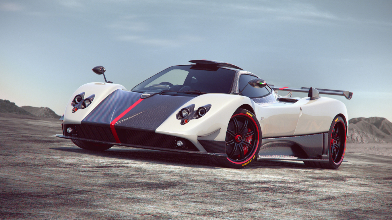 Обои Pagani Zonda, авто, спорткар, Pagani, суперкар в разрешении 1366x768