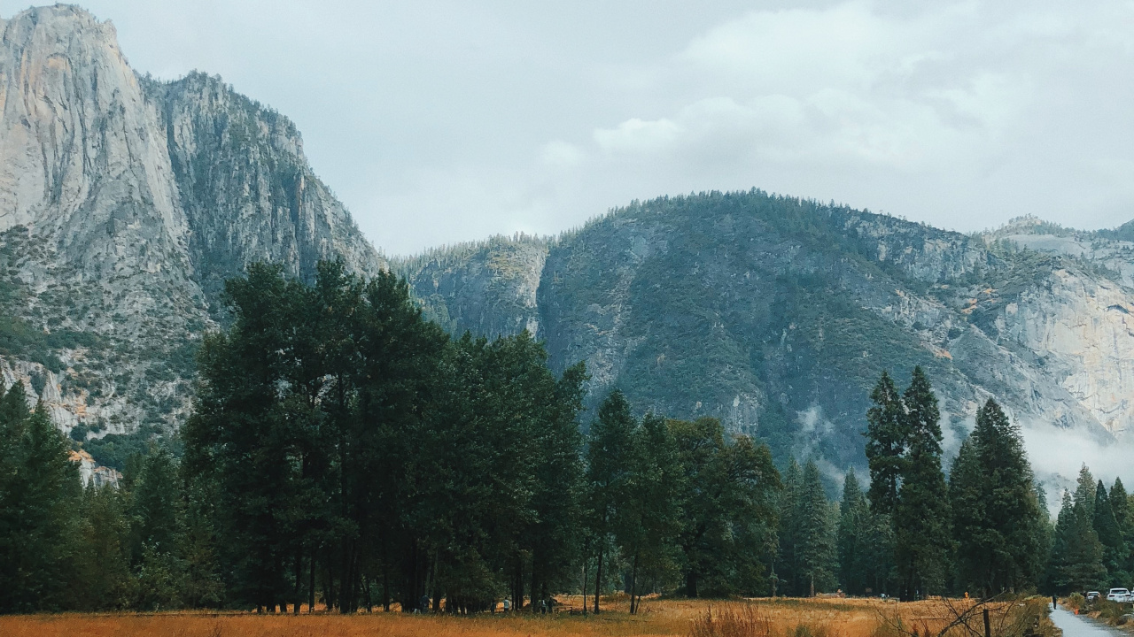 Обои нагорье, горный хребет, гора, холм, природный ландшафт в разрешении 1280x720
