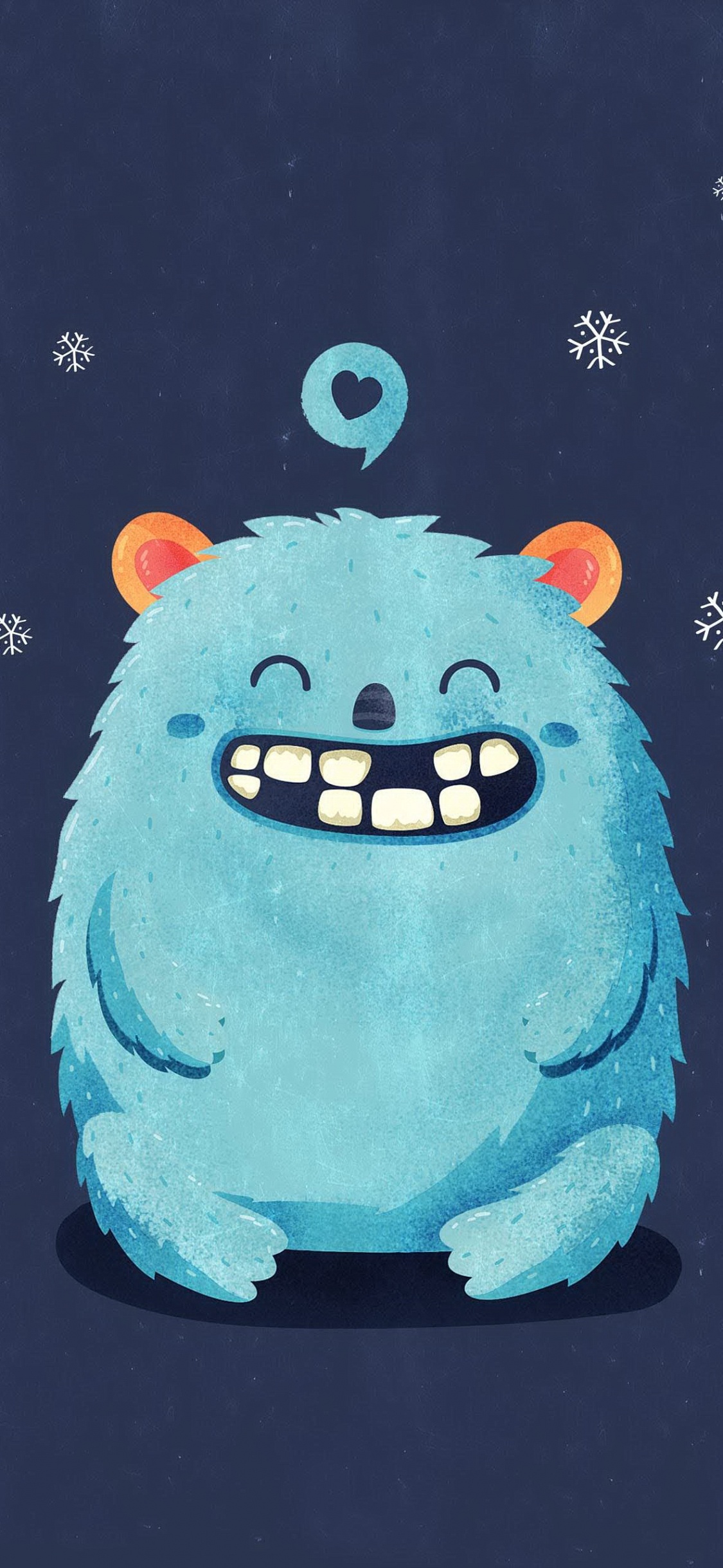 Обои плюш, иллюстрация, арт, графика, векторная графика в разрешении 1125x2436