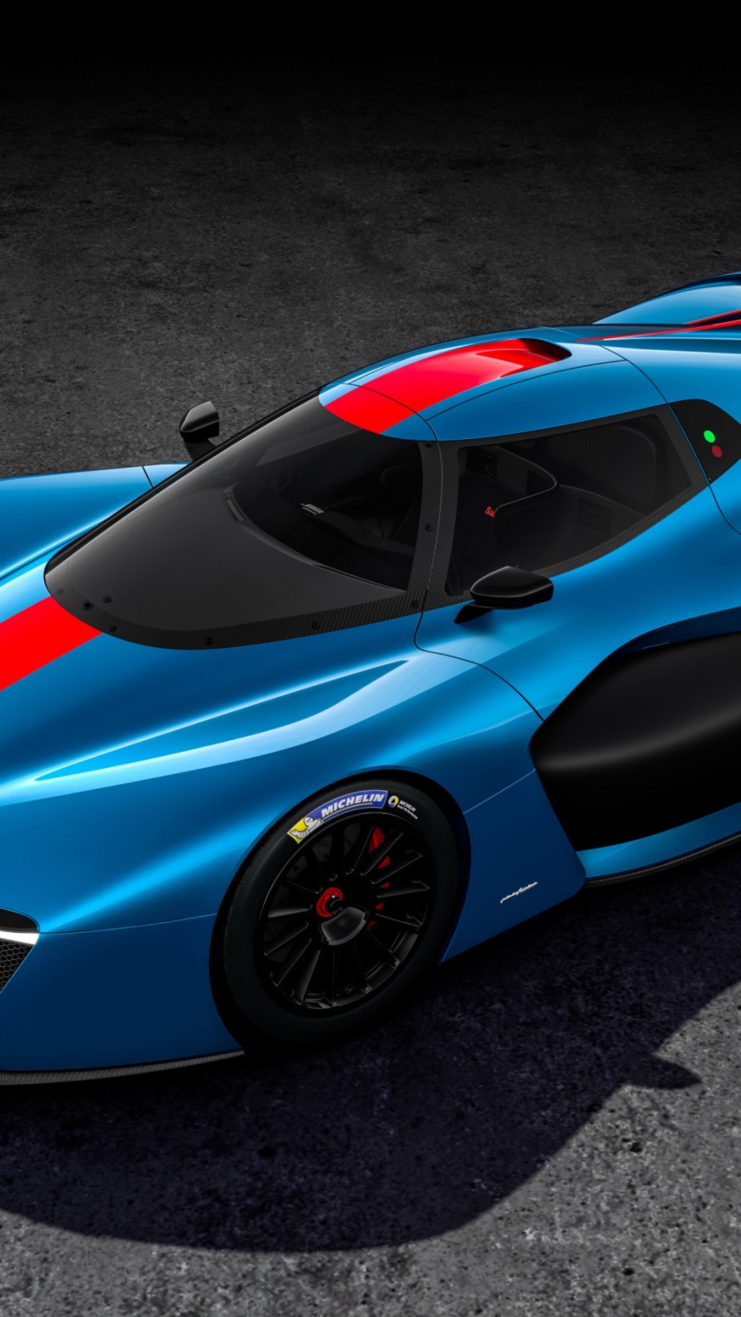 Обои рендер pf0 pininfarina, пининфарина, Баттиста Пининфарина, pininfarina h2 скорость, легковые автомобили в разрешении 1080x1920