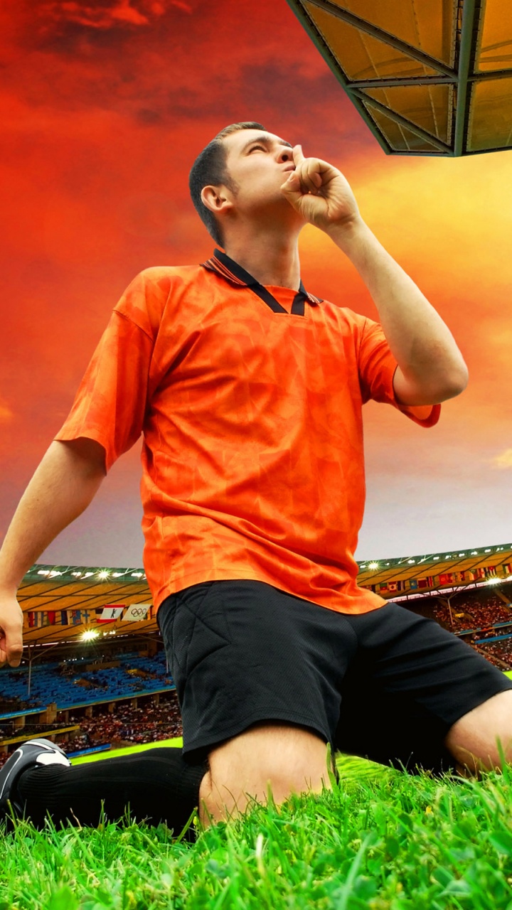 Обои досуг, спортивные объекты, солнечный свет, футбол, Лионель Месси в разрешении 720x1280