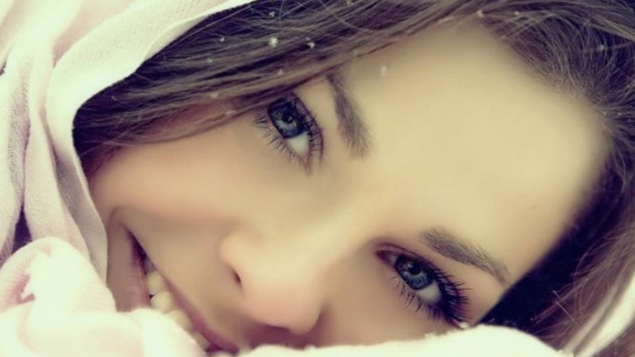 Обои бровь, красота, нос, лоб, щека в разрешении 1280x720