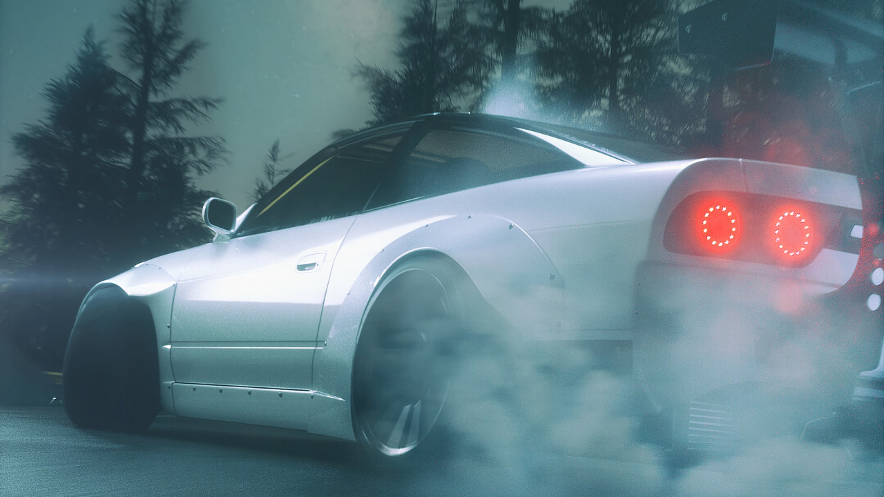 Обои Король, игры, спорткар, вождение, снег в разрешении 1280x720