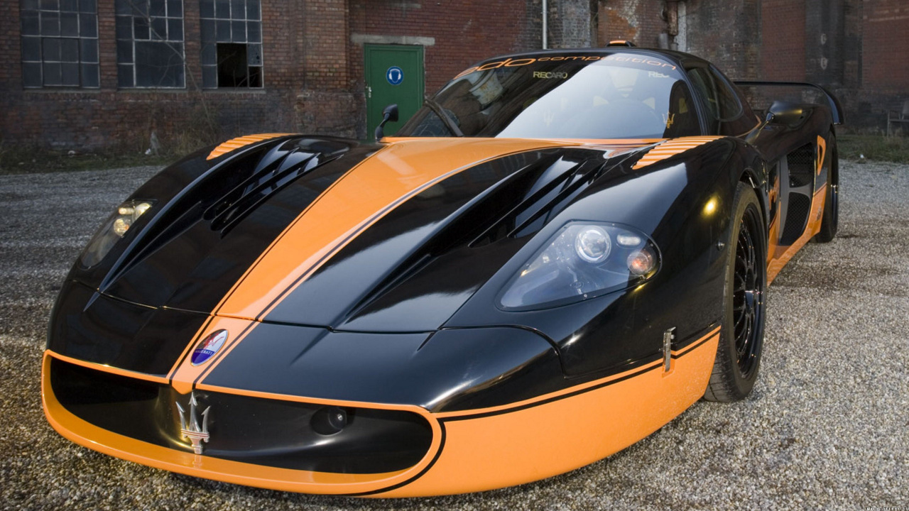 Обои спорткар, Мазерати, авто, суперкар, гоночный автомобиль в разрешении 1280x720