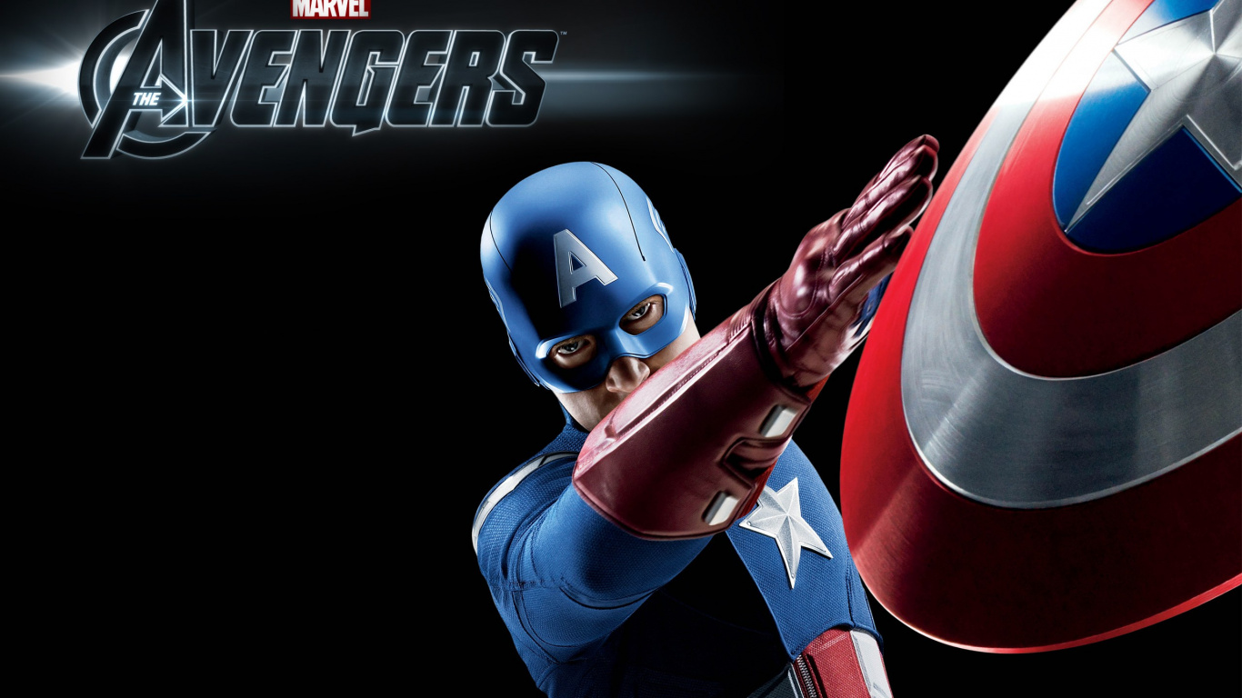 Обои Халк, мститель, marvel, шлем, Капитан Америка в разрешении 1366x768