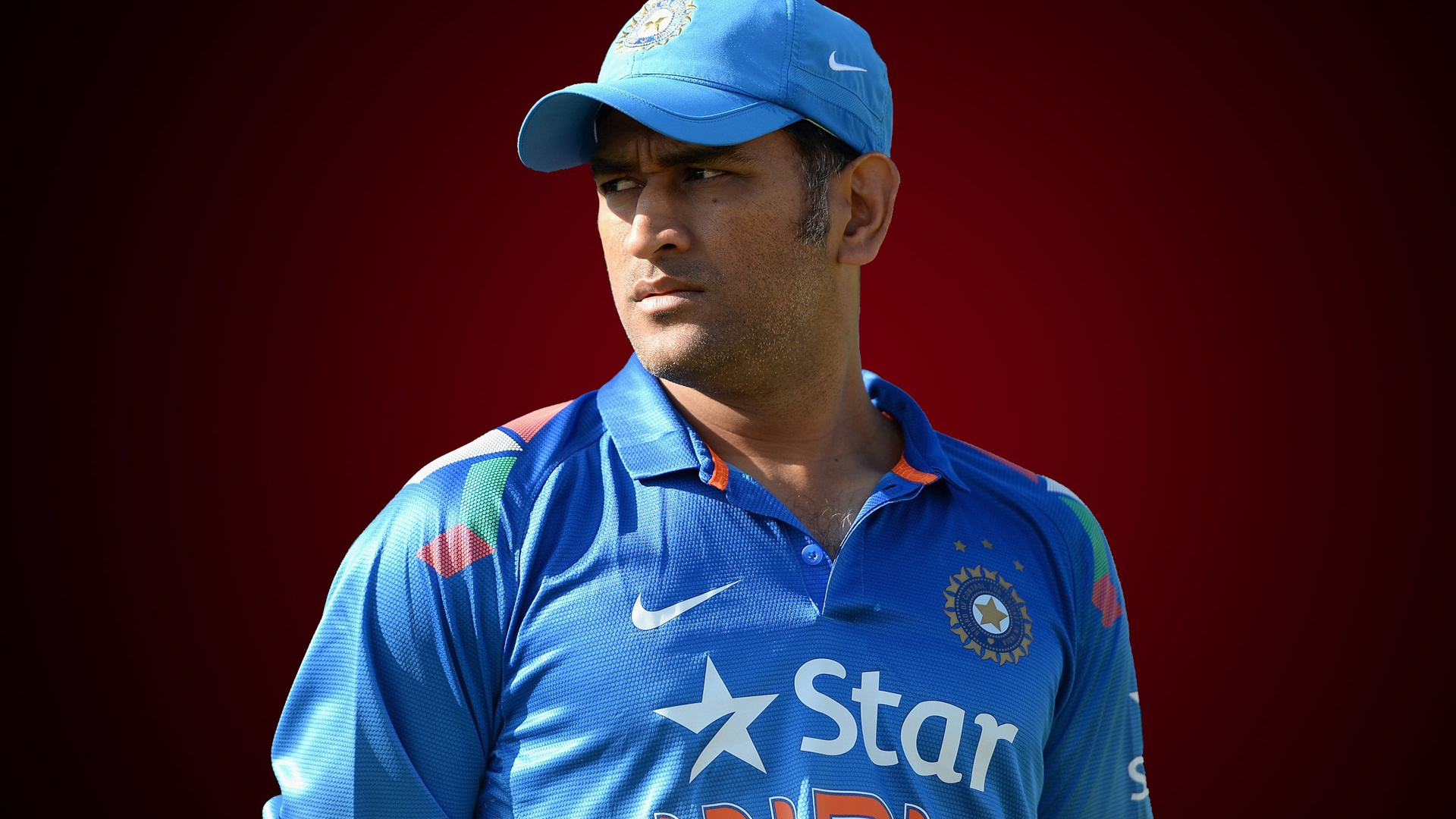 Обои игрок, спортивная форма, командный вид спорта, крикет, жест в разрешении 1920x1080