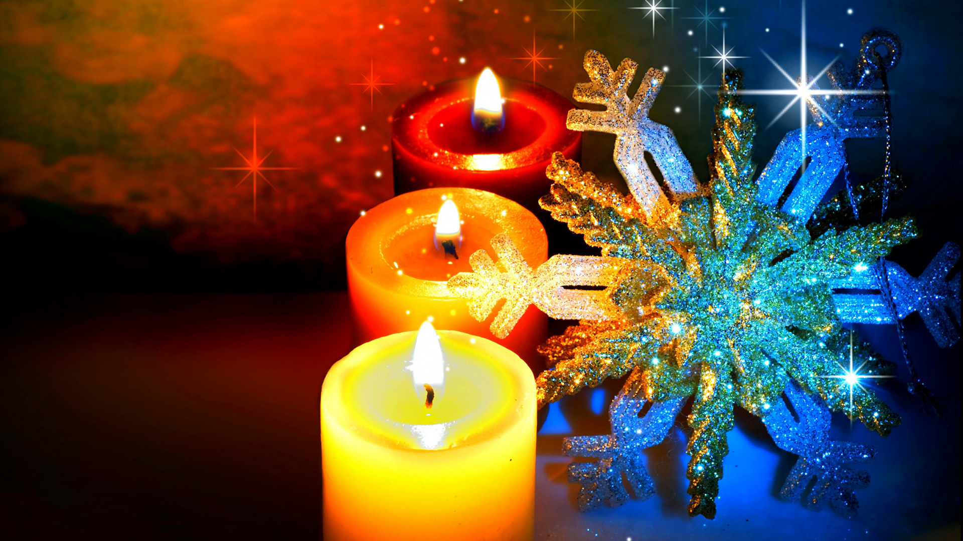 Обои Новый год, праздник, освещение, свеча, Рождество в разрешении 1920x1080