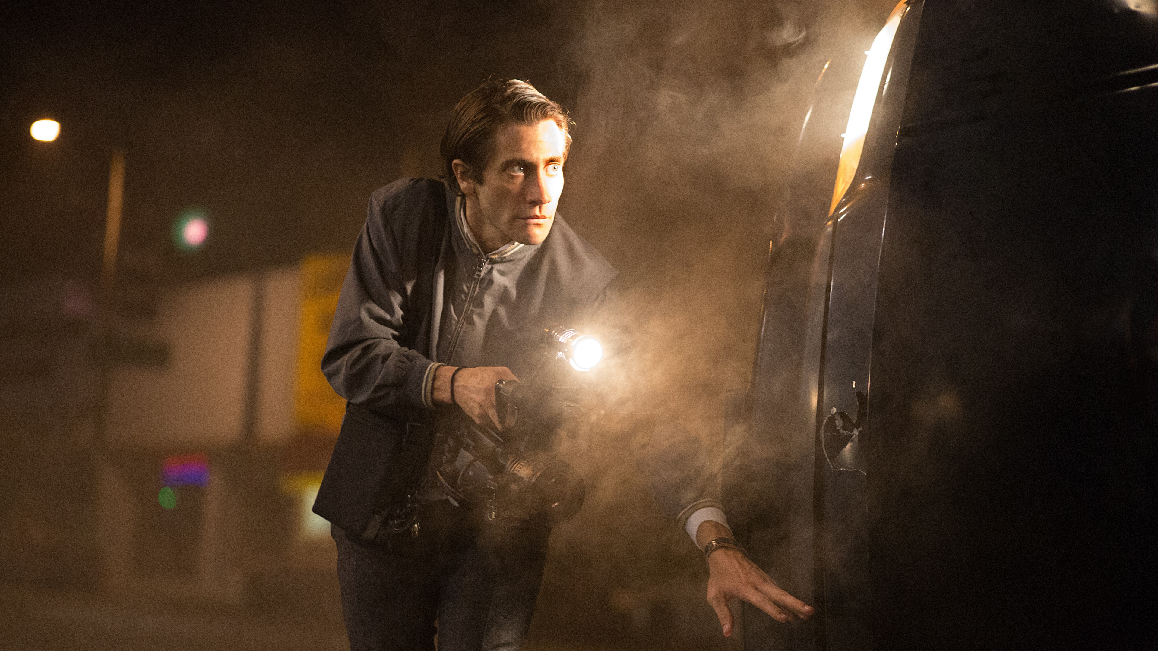 Обои Лу Блум, Международный кинофестиваль в Торон, ночь, темнота, волосы на лице в разрешении 3840x2160