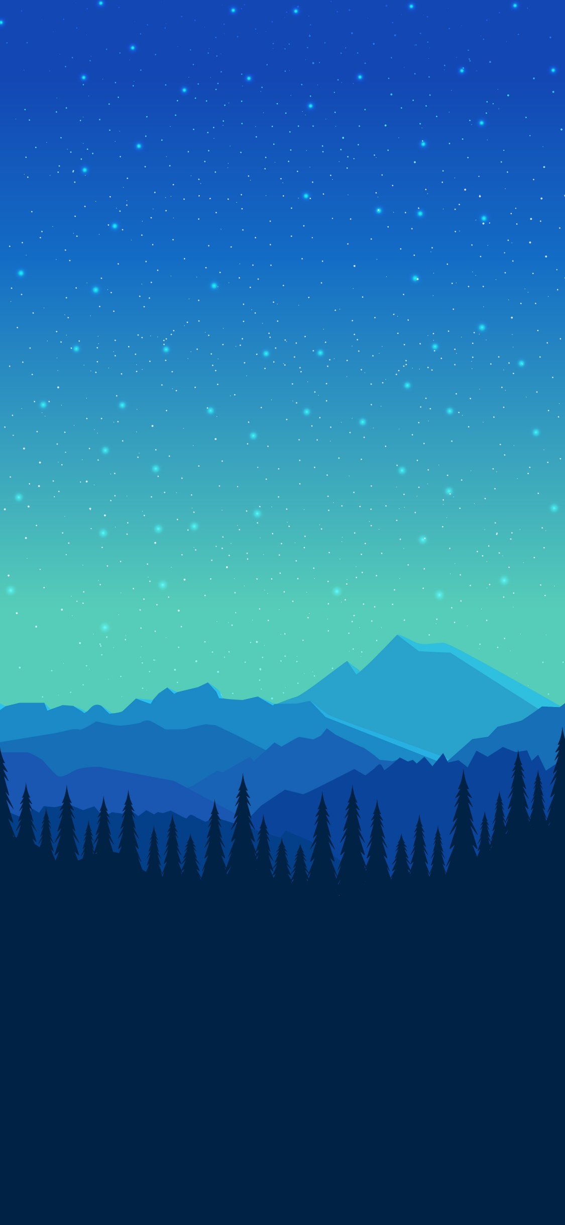 Обои саммит, лиственница, пихта, сосна, горный хребет в разрешении 1125x2436