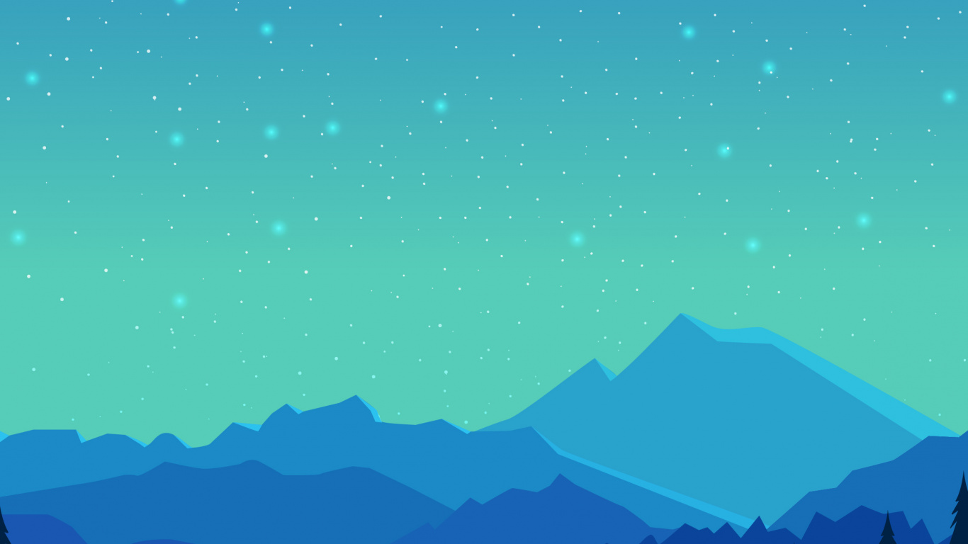 Обои саммит, лиственница, пихта, сосна, горный хребет в разрешении 1366x768