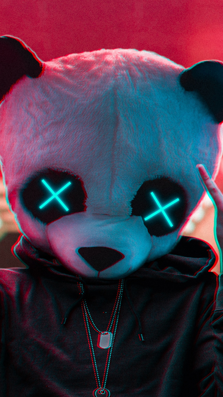 Обои розовый, красный цвет, пурпурный цвет, морда, ткань в разрешении 750x1334