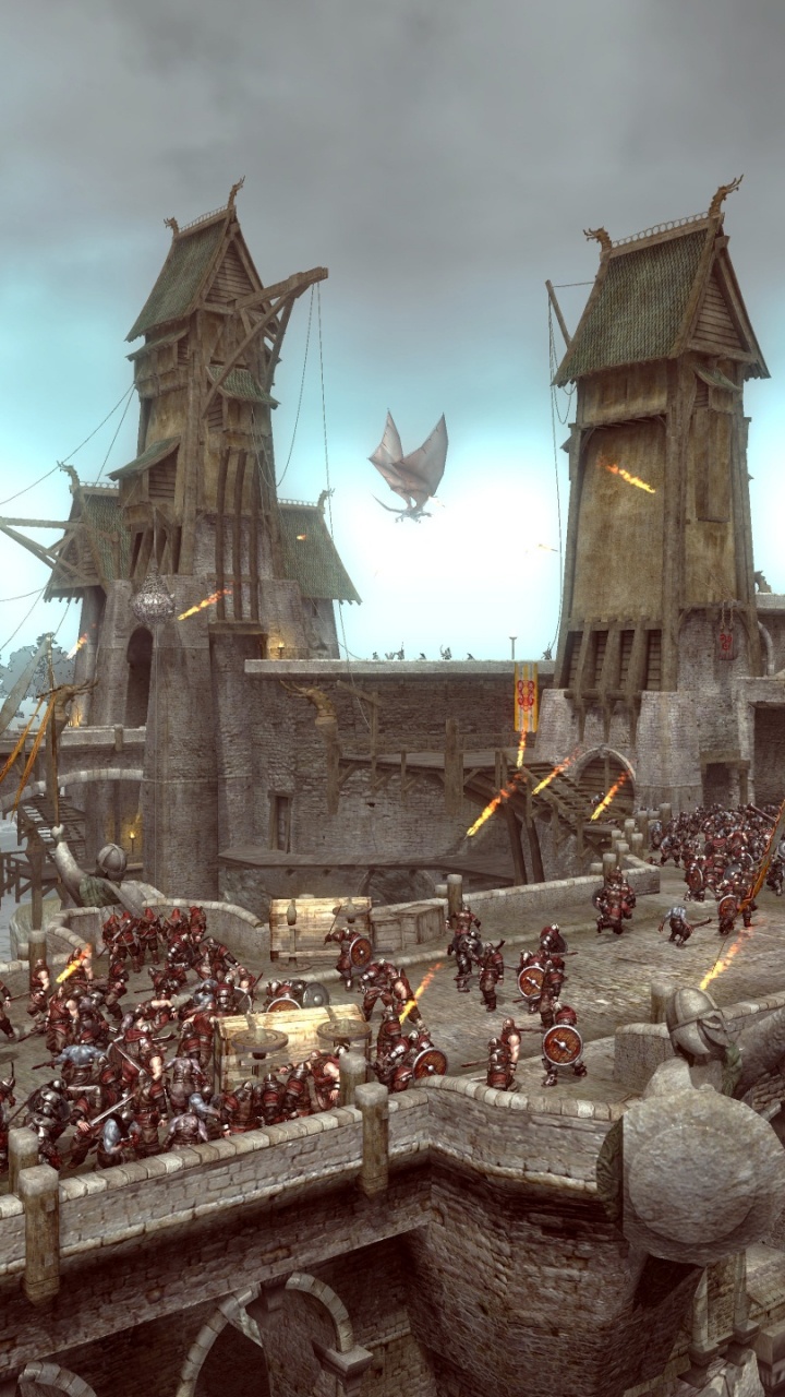 Обои Викинг Битва за Асгард, Творческая Ассамблея, Асгард, sega, xbox 360 в разрешении 720x1280