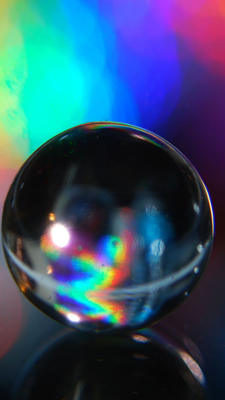 Обои свет, сфера, арт, мяч, круг в разрешении 750x1334