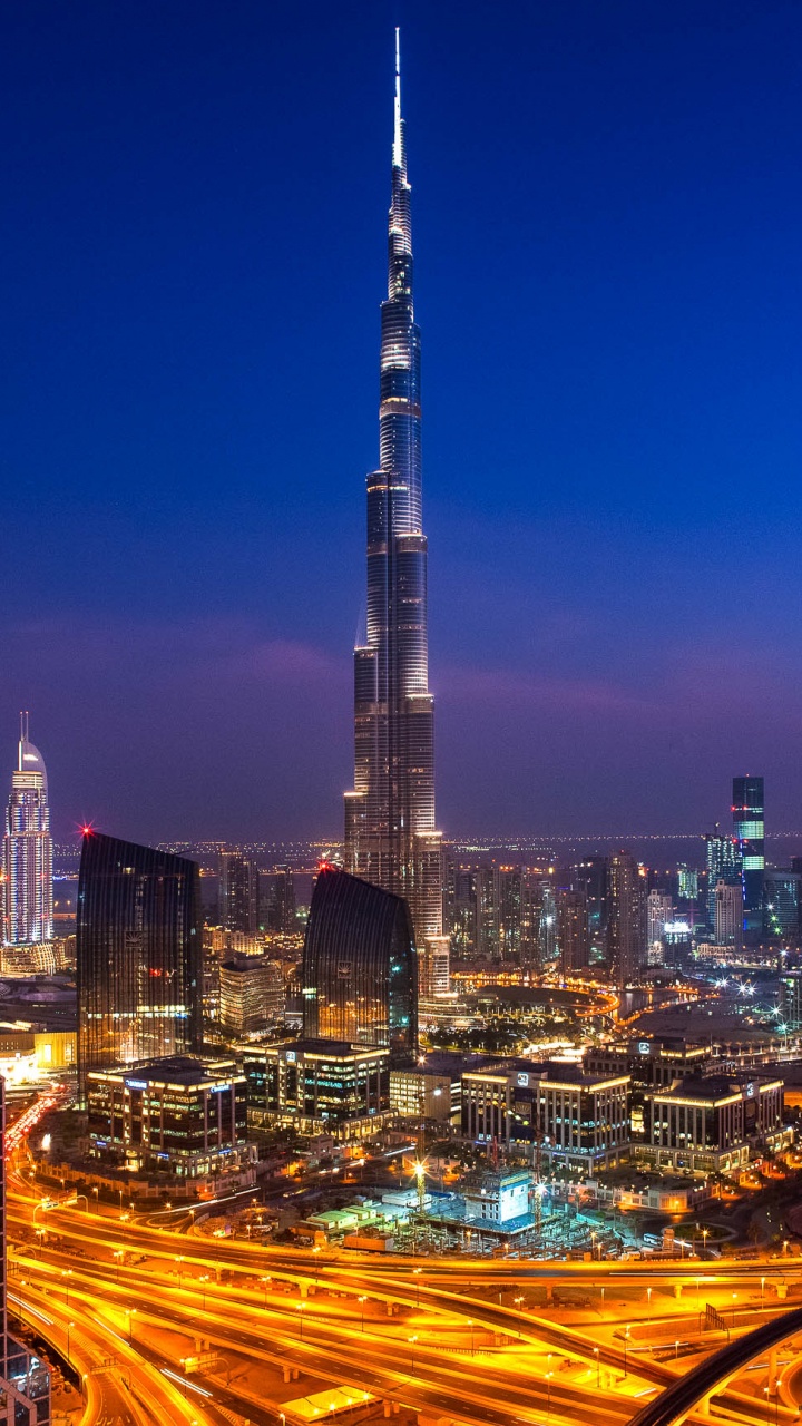 Обои город, городской пейзаж, городской район, линия горизонта, метрополия в разрешении 720x1280