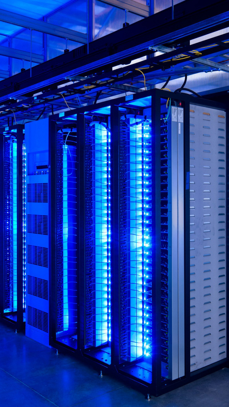 Обои Суперкомпьютерные технологии в Индии, Эксафлопсных вычислений, синий, свет, освещение в разрешении 750x1334