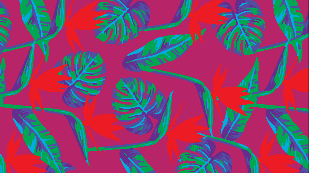 Обои дизайн, эстетика, красочность, узор, арт в разрешении 1280x720