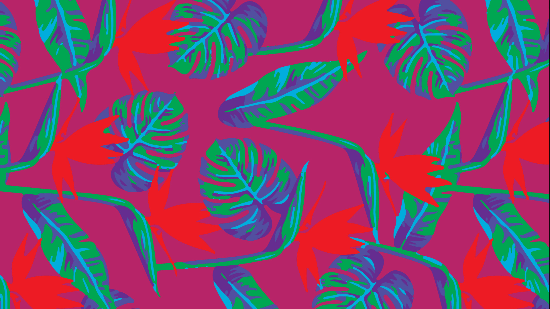 Обои дизайн, эстетика, красочность, узор, арт в разрешении 1920x1080